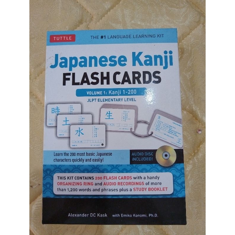 Tuttle Japanese Kanji Flash Cards Vol. 1 & Vol. 2 Shopee Philippines