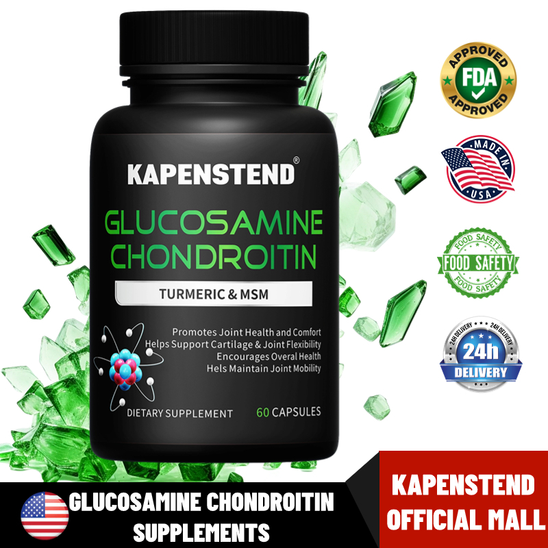 Glucosamine chondroitin, with OptiMSM Capsules, Supports Healthy Joint