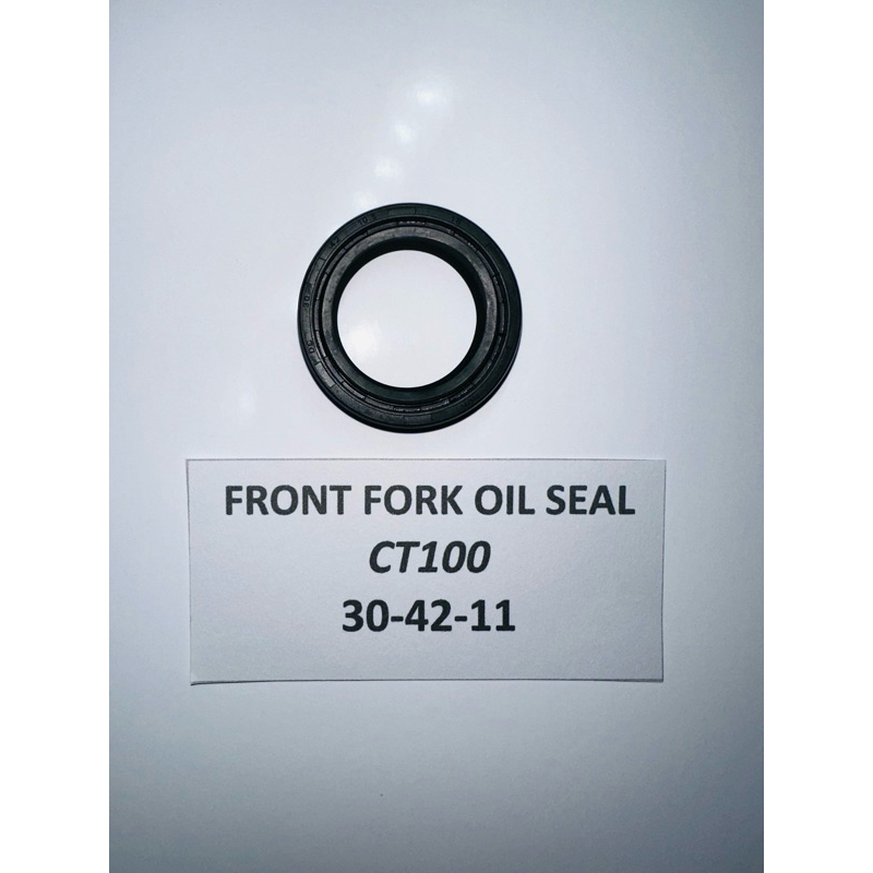 CT100 / CT125 Front Fork Oil Seal 30-42-10.5(11) Heavy Duty | Shopee ...