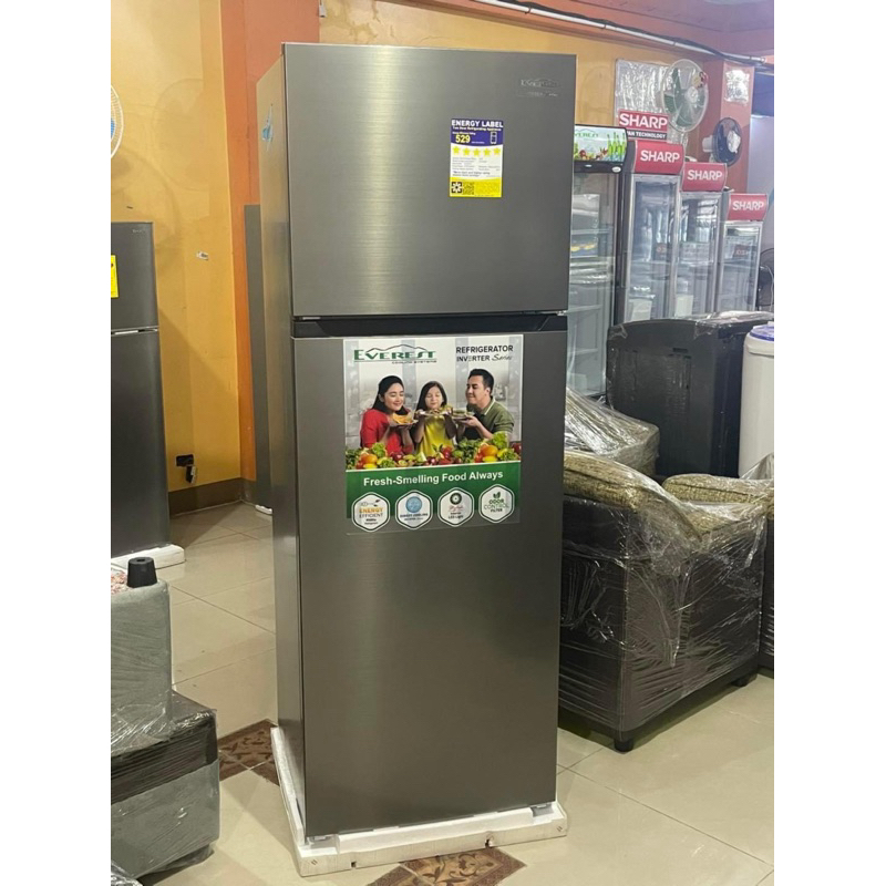 Everest Two Door Direct Cooling Inverter Refrigerator Model ET2R319IV