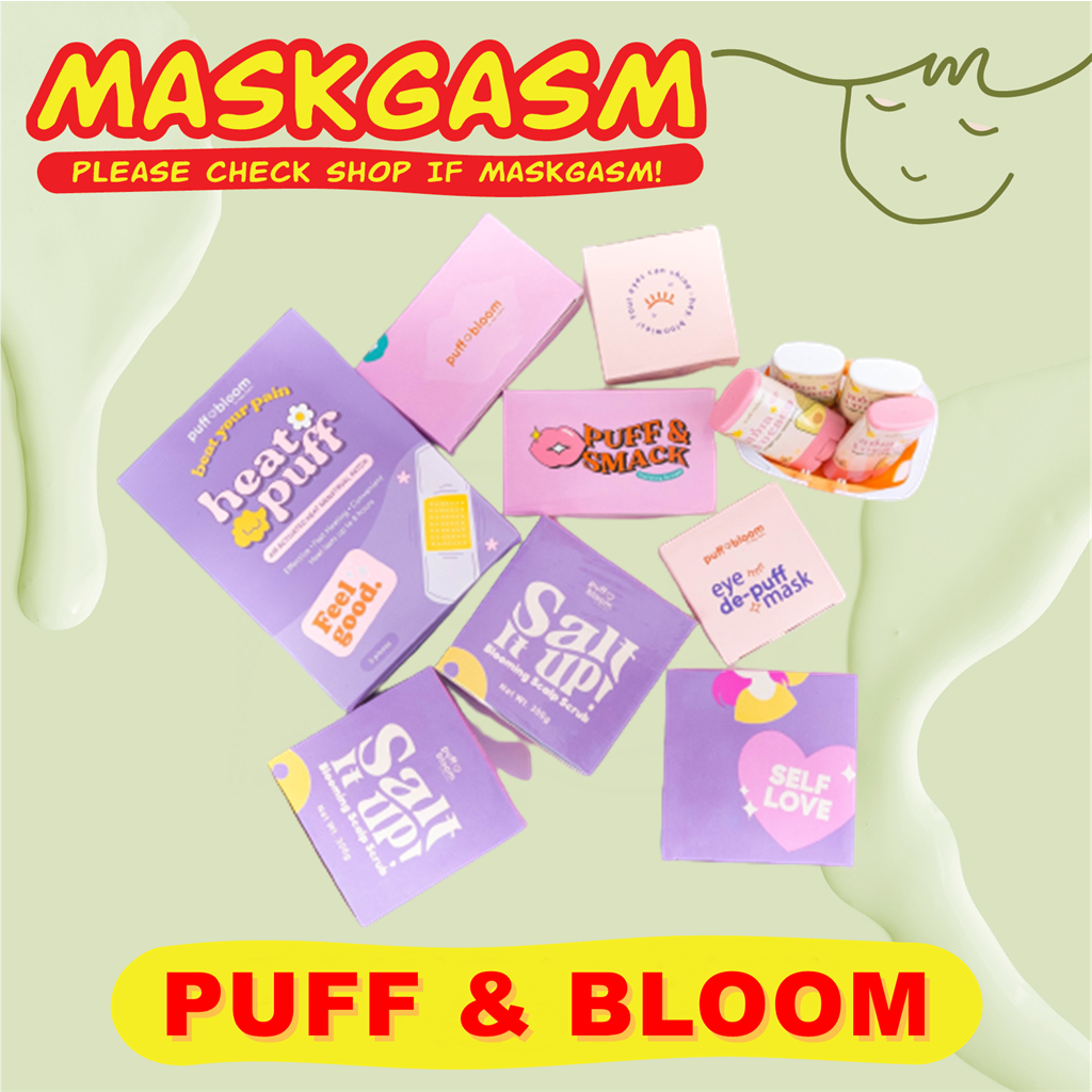ALWAYS WITH FREEBIES - Puff and Bloom Eye De-Puff Mask, Salt It Up ...