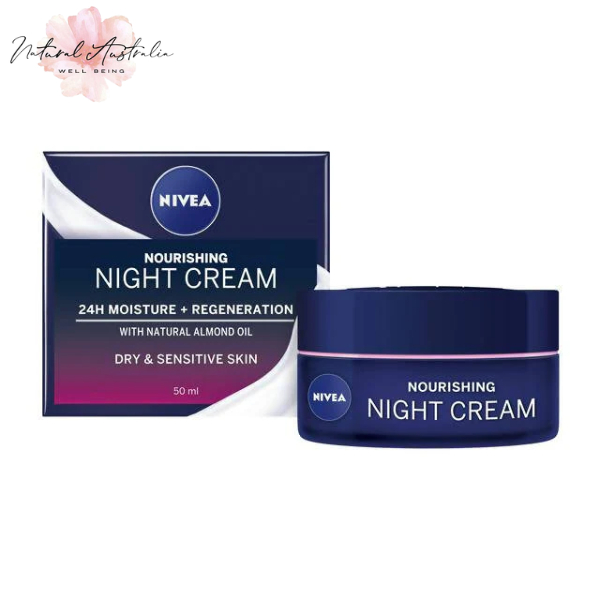 Nivea Face Night Cream for Dry & Sensitive Skin 50ml | Shopee Philippines