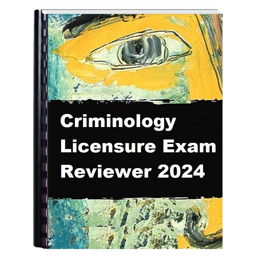 Criminology Board Exam Reviewer 2024 Updated Edition Shopee Philippines