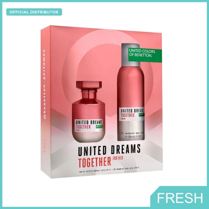 United Dreams Aim High Men (100ml + Deo Spray 150ml) | Shopee Philippines