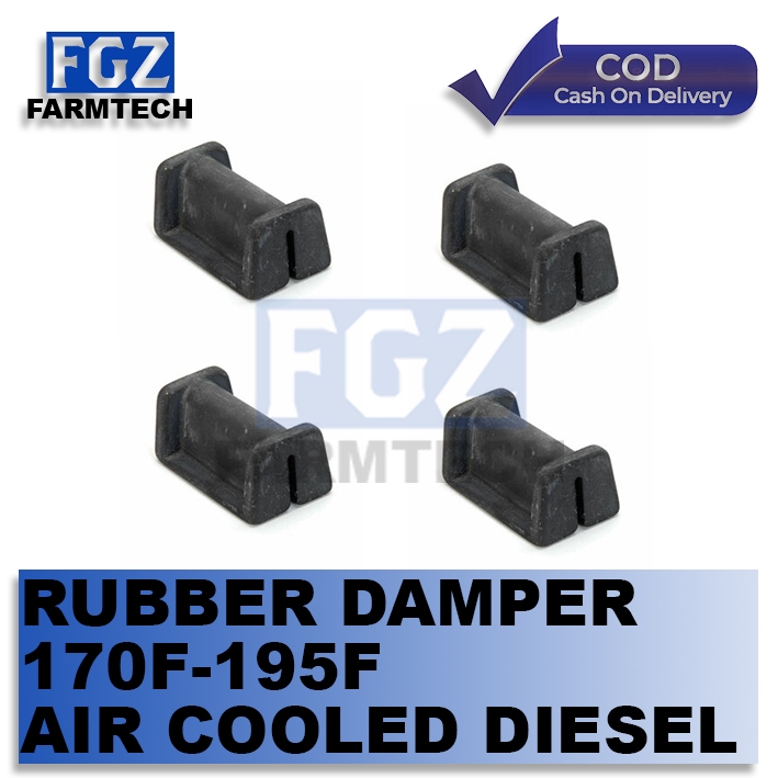 RUBBER DAMPER FOR TANK INSULATOR 178F 186F 186FA 188F 190F 192F 194F ...