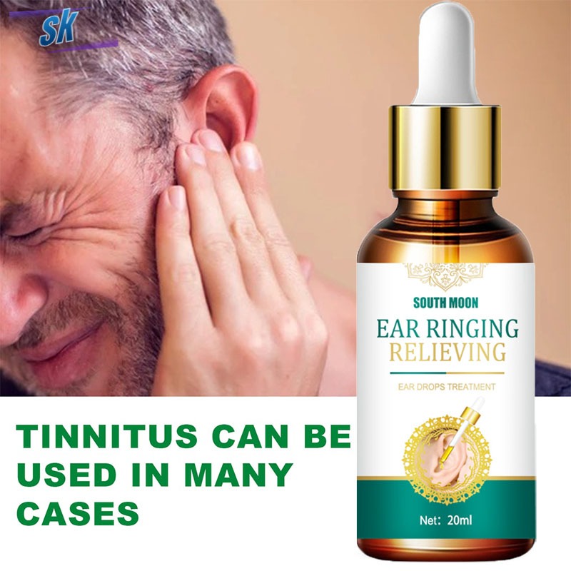 South Moon Tinnitus liquid, ear drops, infection treatment cleaning liquid, ear pain liquid