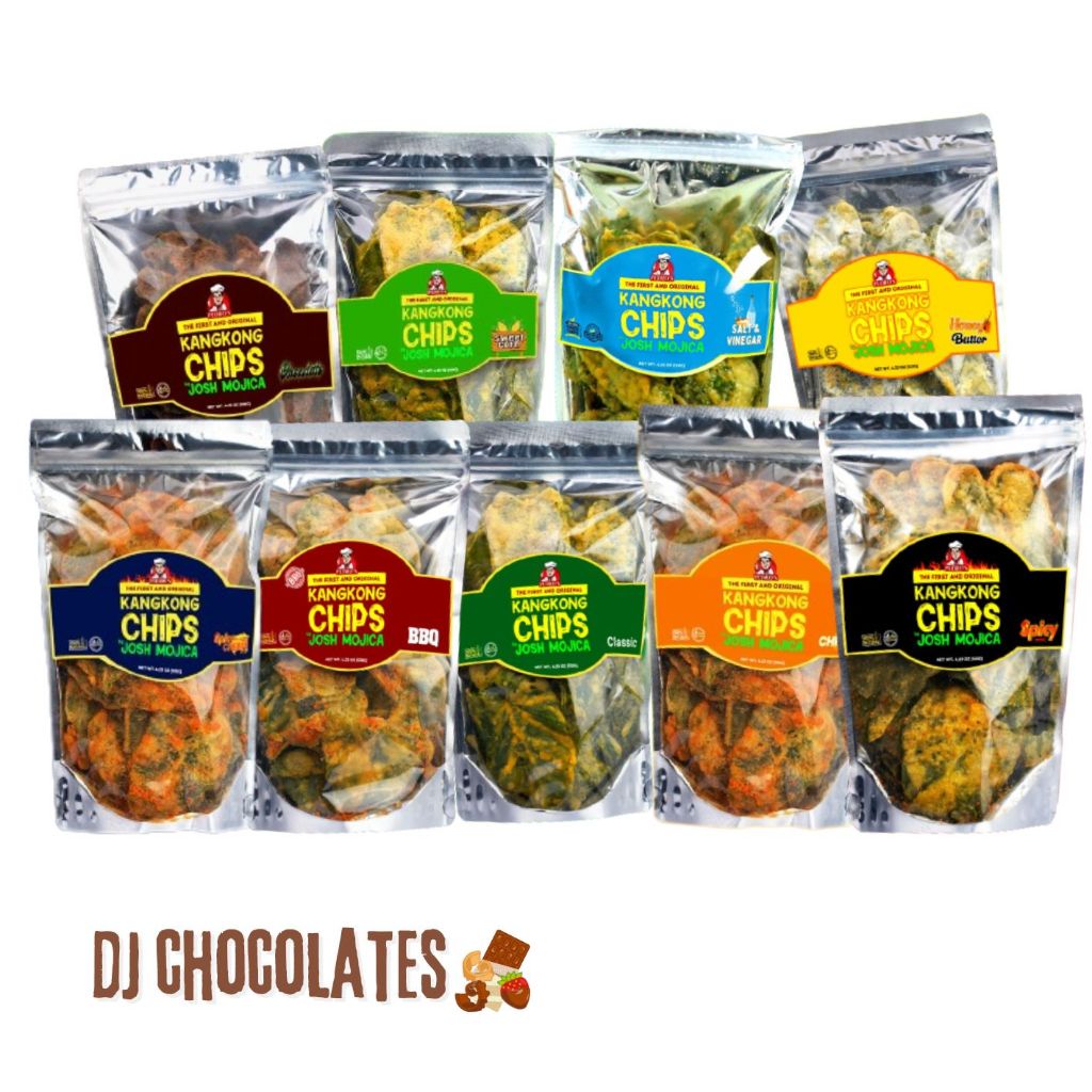 Original Kangkong Chips by Josh Mojica with More Delicious Flavors
