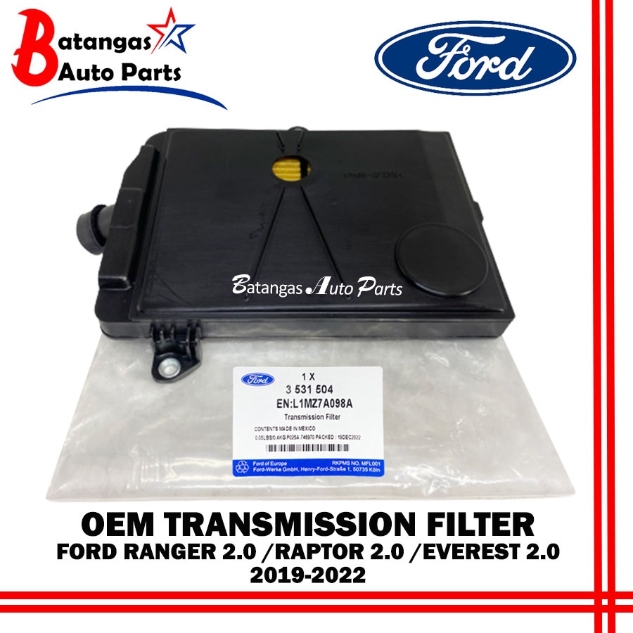 OEM TRANSMISSION FILTER FORD RANGER WILDTRAK 2.0 / RAPTOR 2.0 / EVEREST