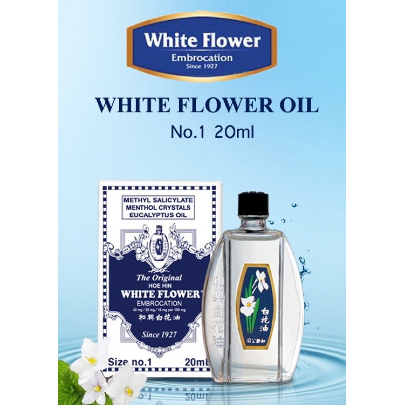 WHITE FLOWER Medicine Oil 20mL Shopee Philippines