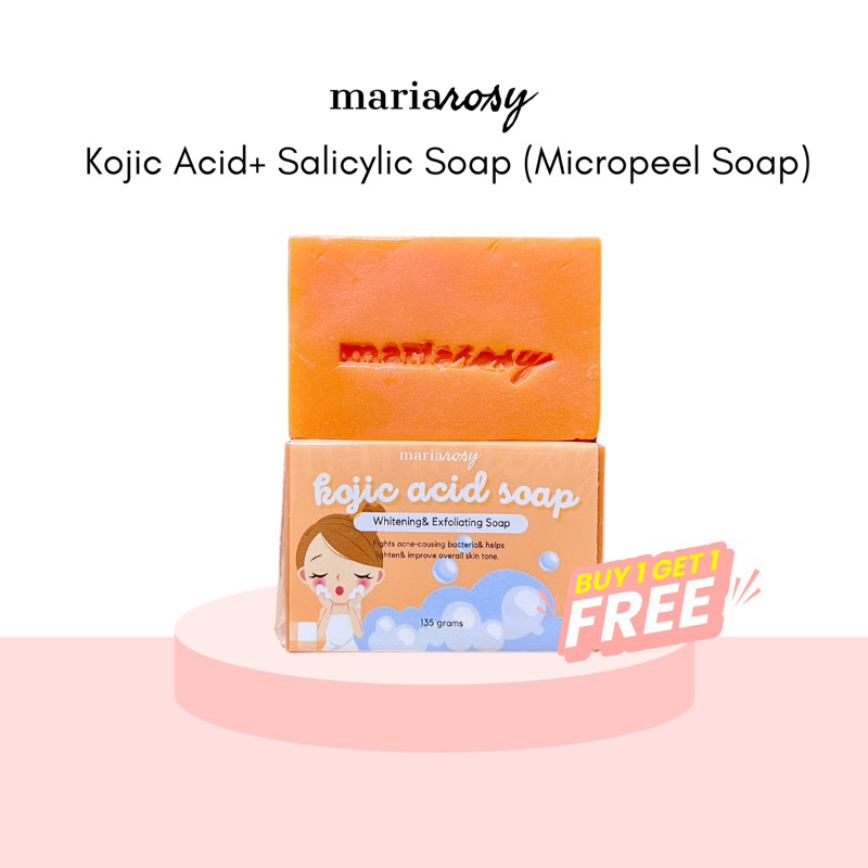 B1T1 Kojic Acid+ Salicylic Acid Acne Clearing Soap Shopee Philippines