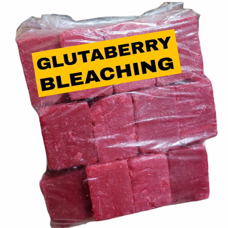 GLUTABERRY BLEACHING STRAWBERRY SCENT 100X INTENSIVED WHITENING SOAP
