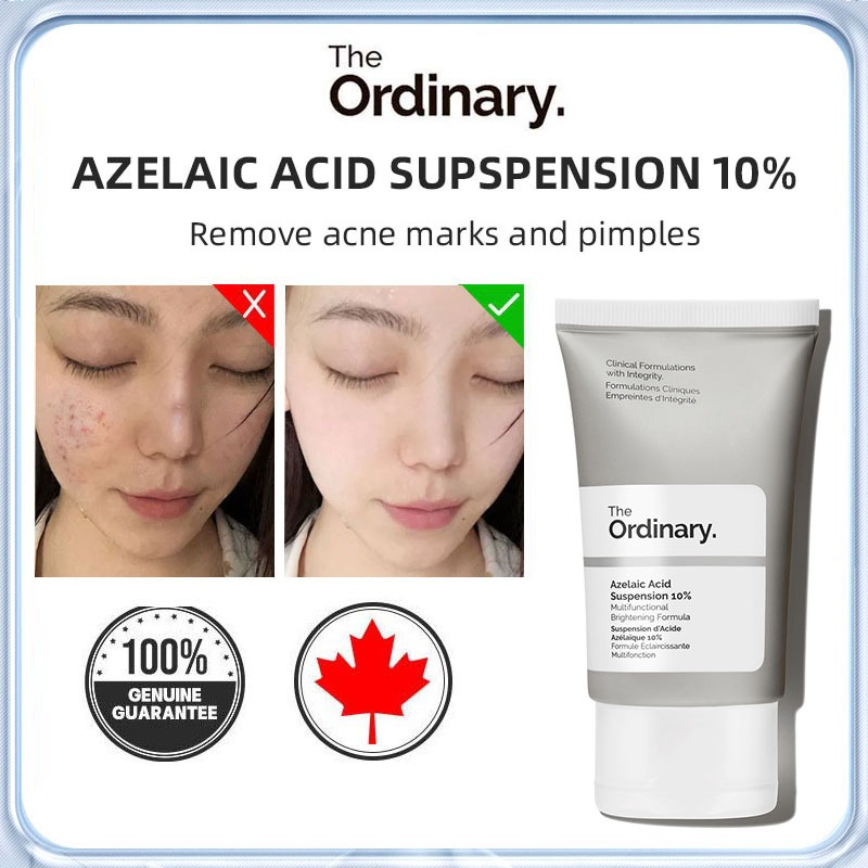 The Ordinary Azelaic Acid Suspension 10 Multi Functional Brightening Formula 30ml Shopee