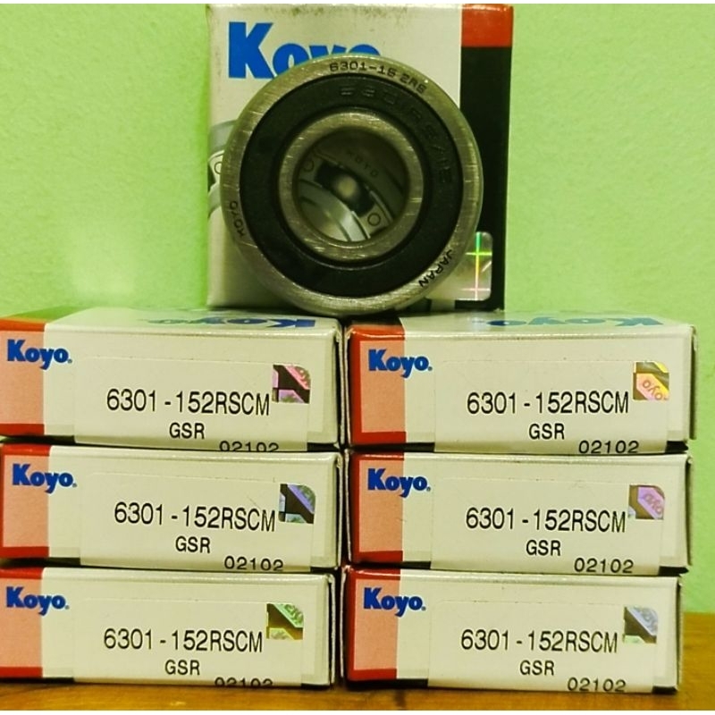 Koyo japan Special Bearing 6301-2RS ( 15x37x12 ) | Shopee Philippines