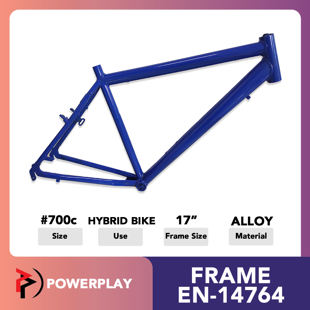 Hybrid Bike Frame Alloy 700c (FRAME ONLY) Shopee Philippines