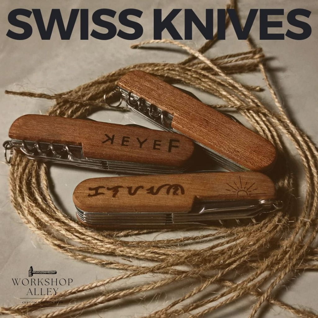 Alley Personalized Laserengraved Swiss Knives Shopee