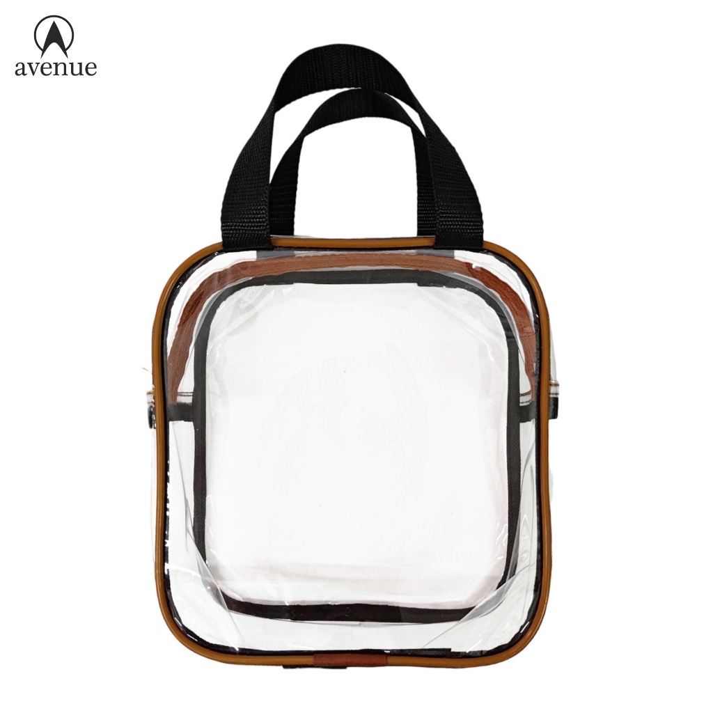 Avenue 105 Hand Carry PVC Bag Clear Plastic Bag Lunch Bag Utility Bag Shopee Philippines