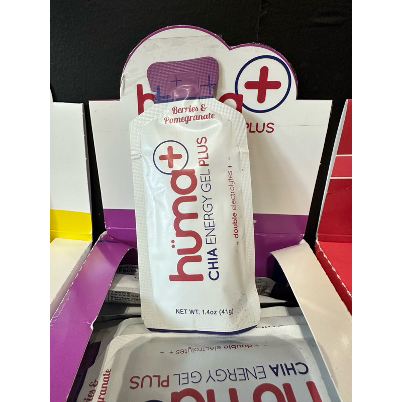 HUMA CHIA ENERGY GEL BLUEBERRY BXof24