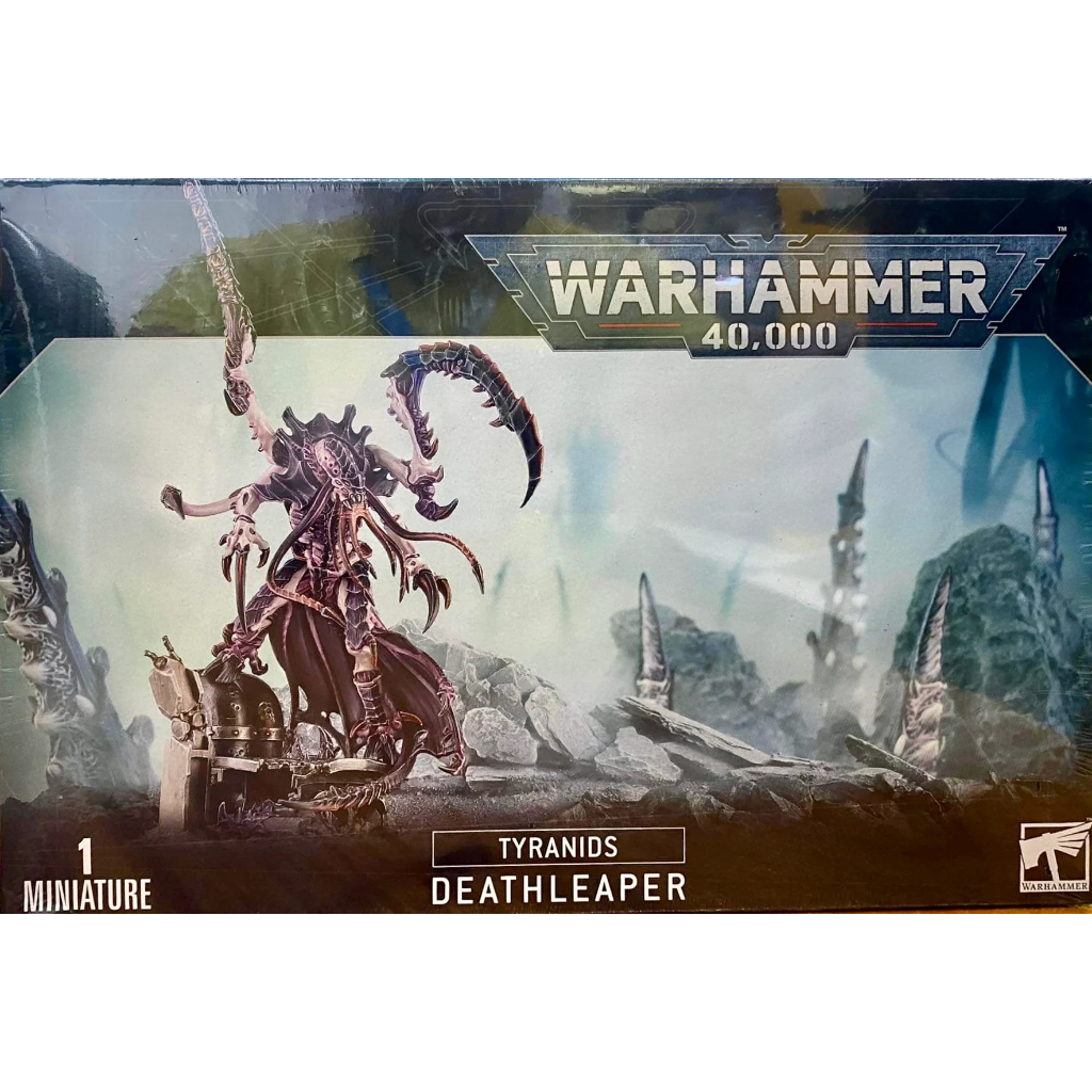 Warhammer 40k - Tyranids: Deathleaper Authentic War Game | Shopee ...