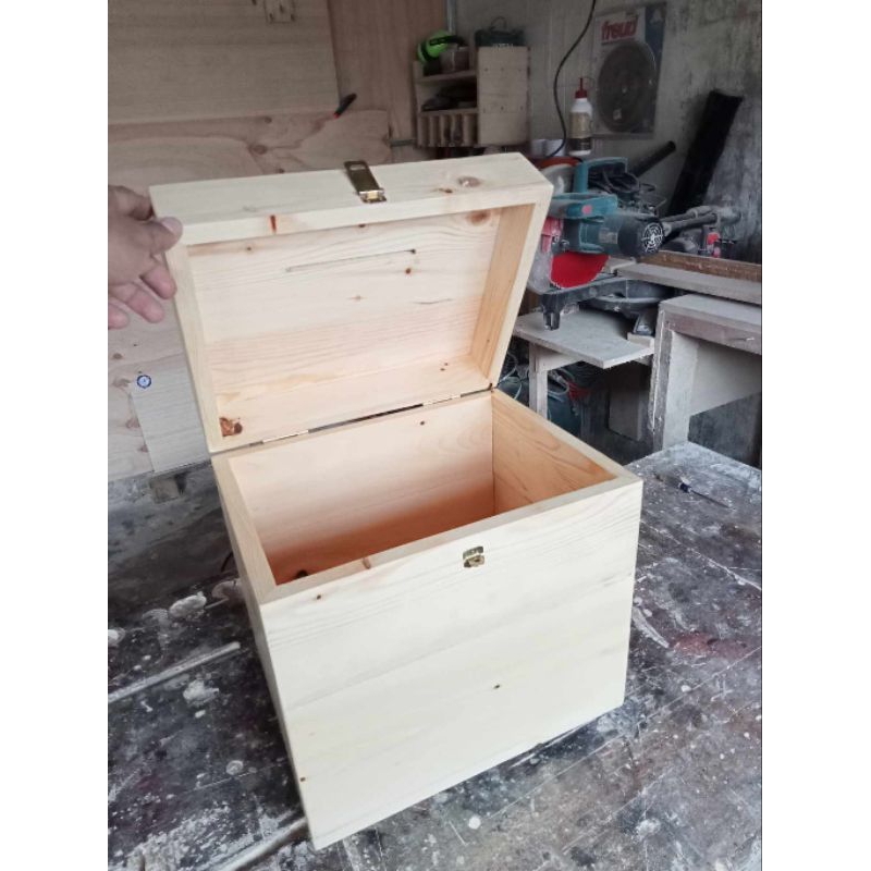 big wooden tip box/dropbox | Shopee Philippines