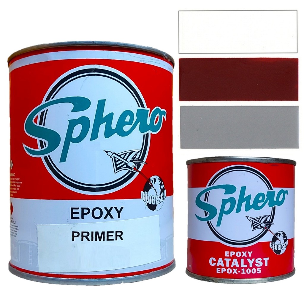 Sphero Epoxy Primer with Catalyst (Available in Different Colors) 1L