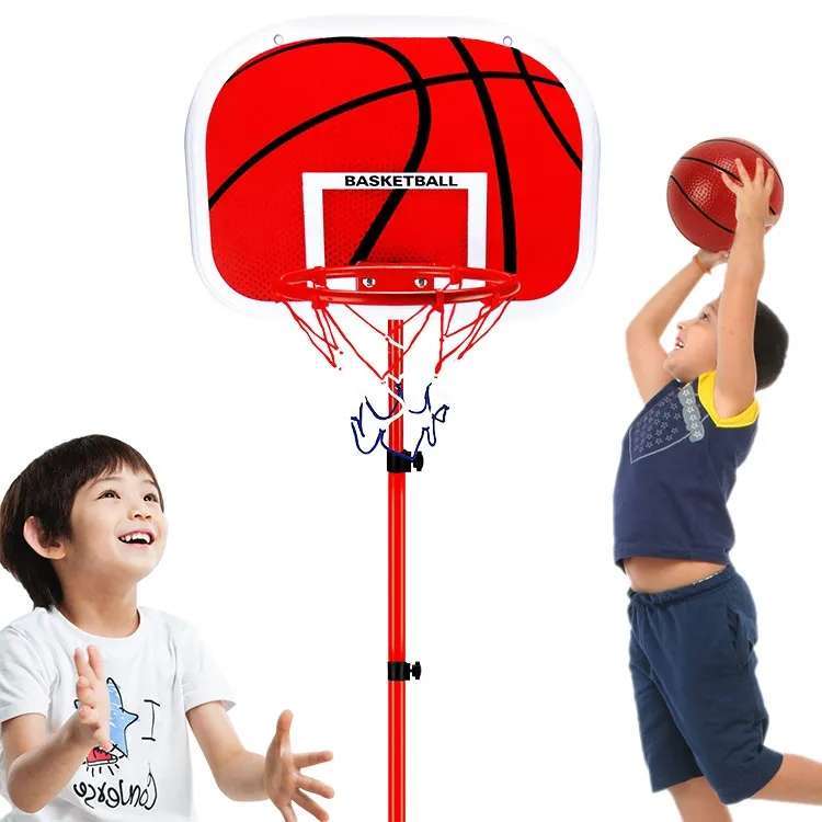 Toddler Adjustable Basketball Hoop Wall-mounted Basketball Rings Indoor ...