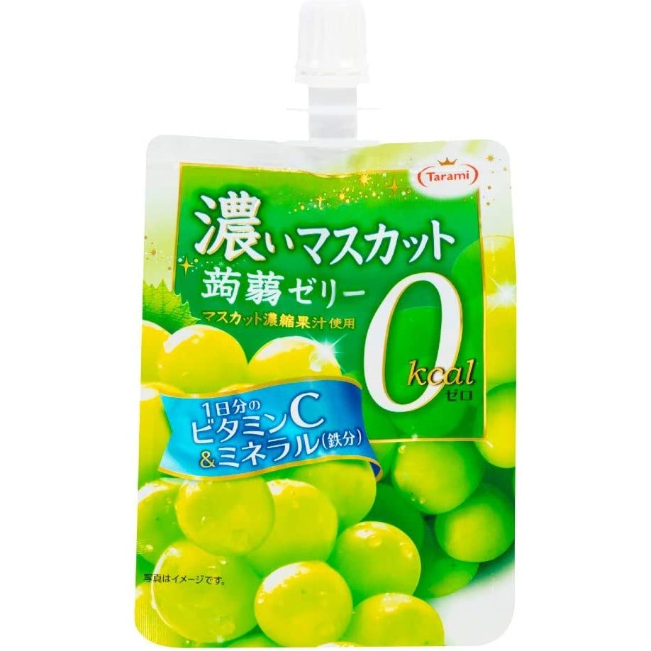 TARAMI Konnyaku Jelly 0kcal Muscat Jelly Drink 150g x 6 pieces Direct