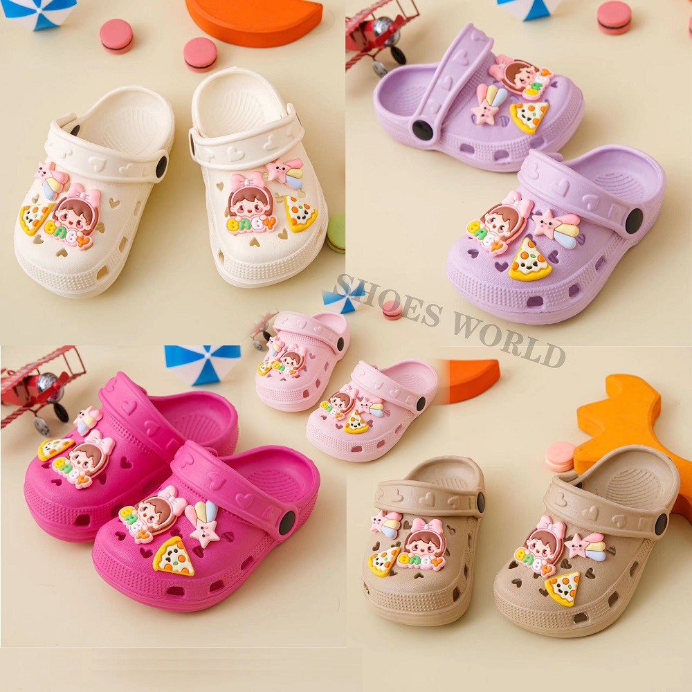 New Crocs Fashion baby Non-slip Soft-sole Infant beach sandal Slippers ...