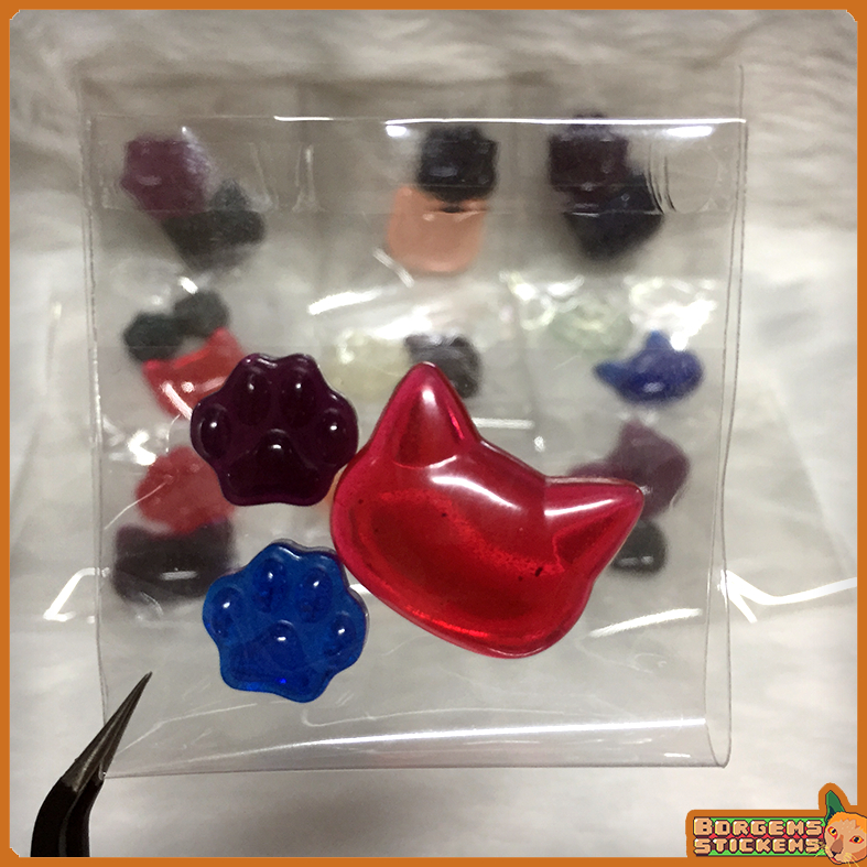 Cat Face / Cat Paw - Resin - Hand Made - Mini Display | Shopee Philippines