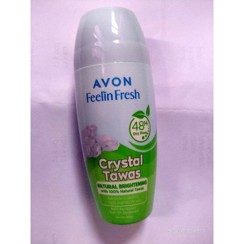 Avon Feelin Fresh Crystal Tawas 40 mL | Shopee Philippines