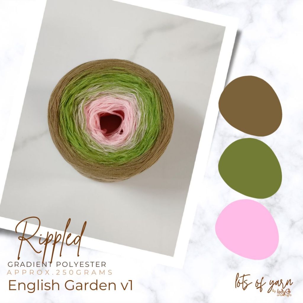 8ply Gradient polyester by Lots of Yarn | Shopee Philippines