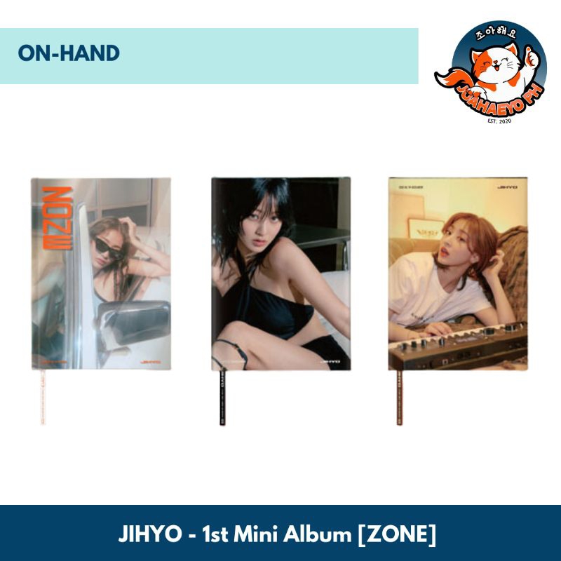 [ON-HAND] TWICE JIHYO THE FIRST MINI ALBUM - ZONE (SEALED, FIRST PRESS ...