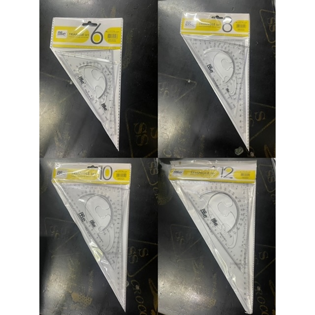 Triangle set /sold per set / 1set 2pcs | Shopee Philippines