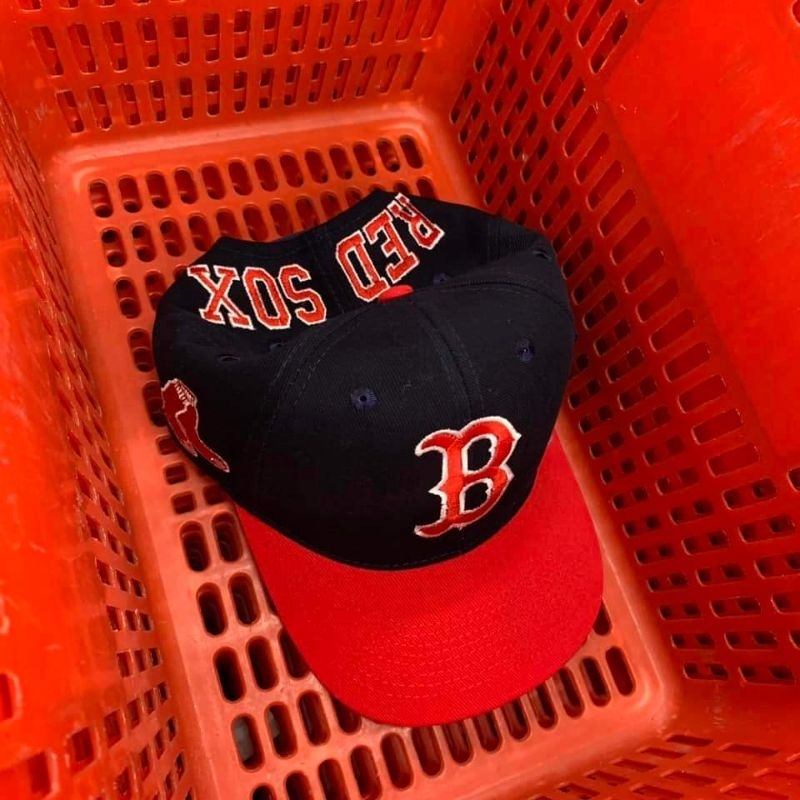 RED SOX BHEADS CUSTOMIZED SNAPBACK CAP | Shopee Philippines