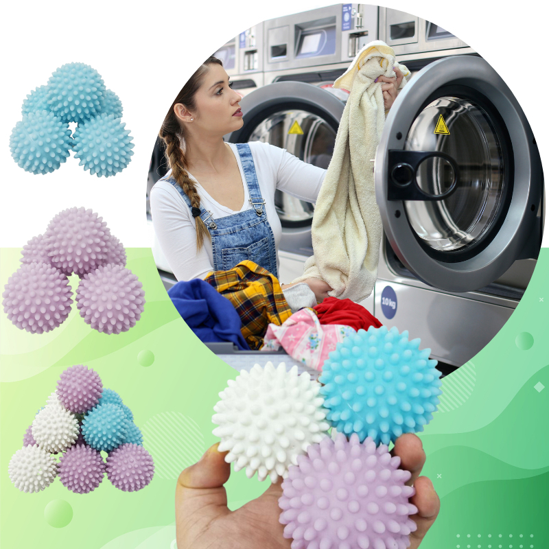 EcoCare Reusable Antientanglement PVC Dryer Balls Shopee Philippines