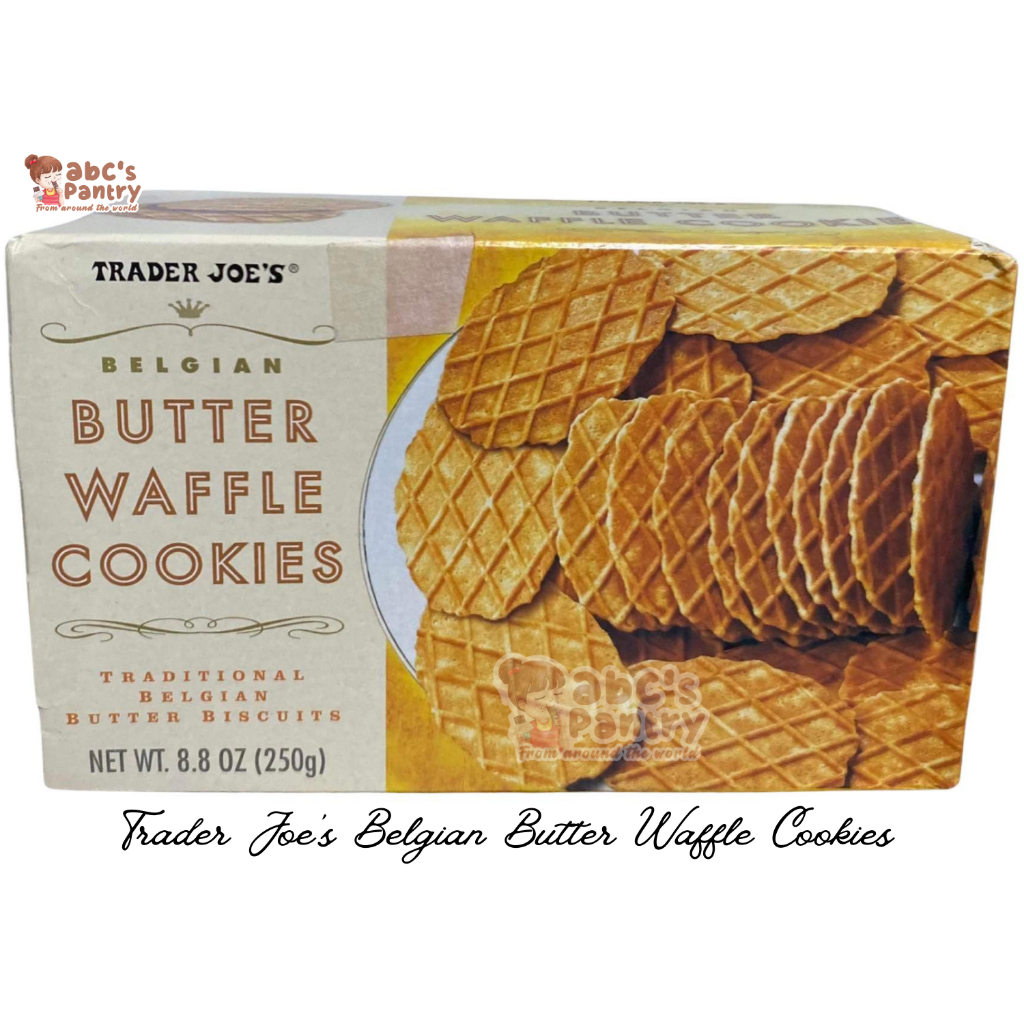 TRADER JOE'S US Belgian Butter Waffle Cookies 250g Shopee Philippines