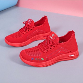 Red Sneakers Women Shoes Woman Tennis Shoes Canvas Shoe Female Casual Shoes  Ladies Sport Shoes Platform Sneaker Hollow Out Shoes