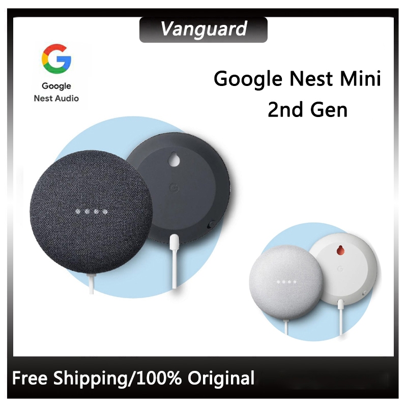 Google Nest Mini 2nd Generation Smart Speaker with Google Assistant -  Charcoal