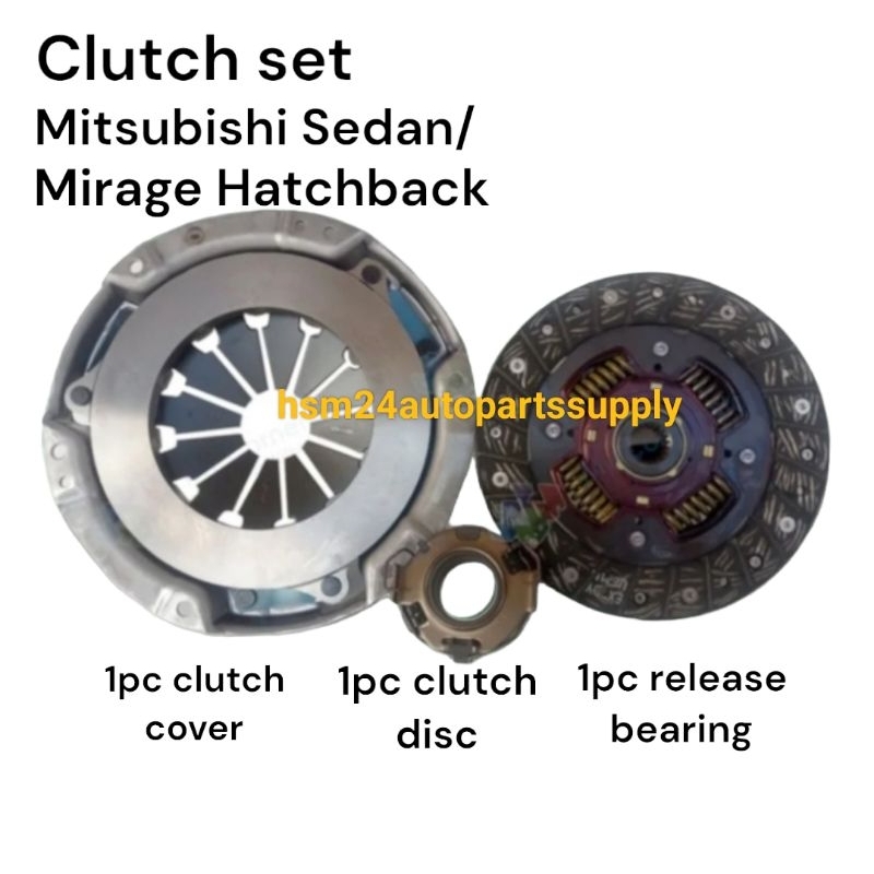 Clutch kit for Mitsubishi mirage g4 Sedan/Hatchback exedy brand/MBKT006 (1set) Shopee Philippines