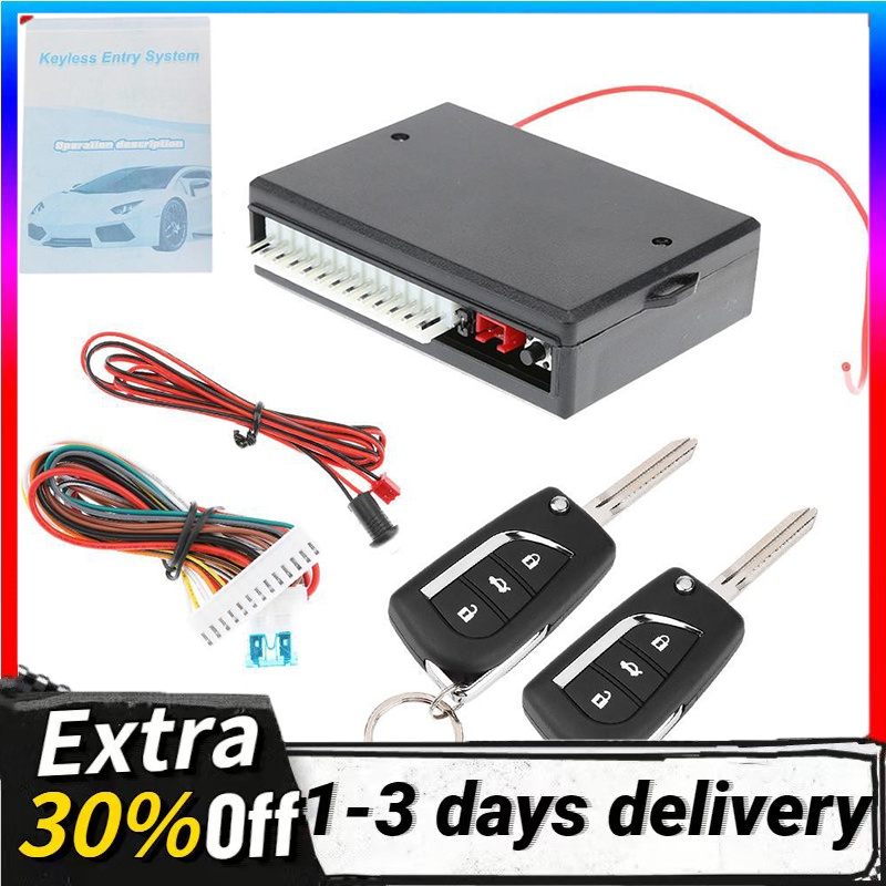 Centralized Lock Keyless Entry System Central Locking Car Alarm With