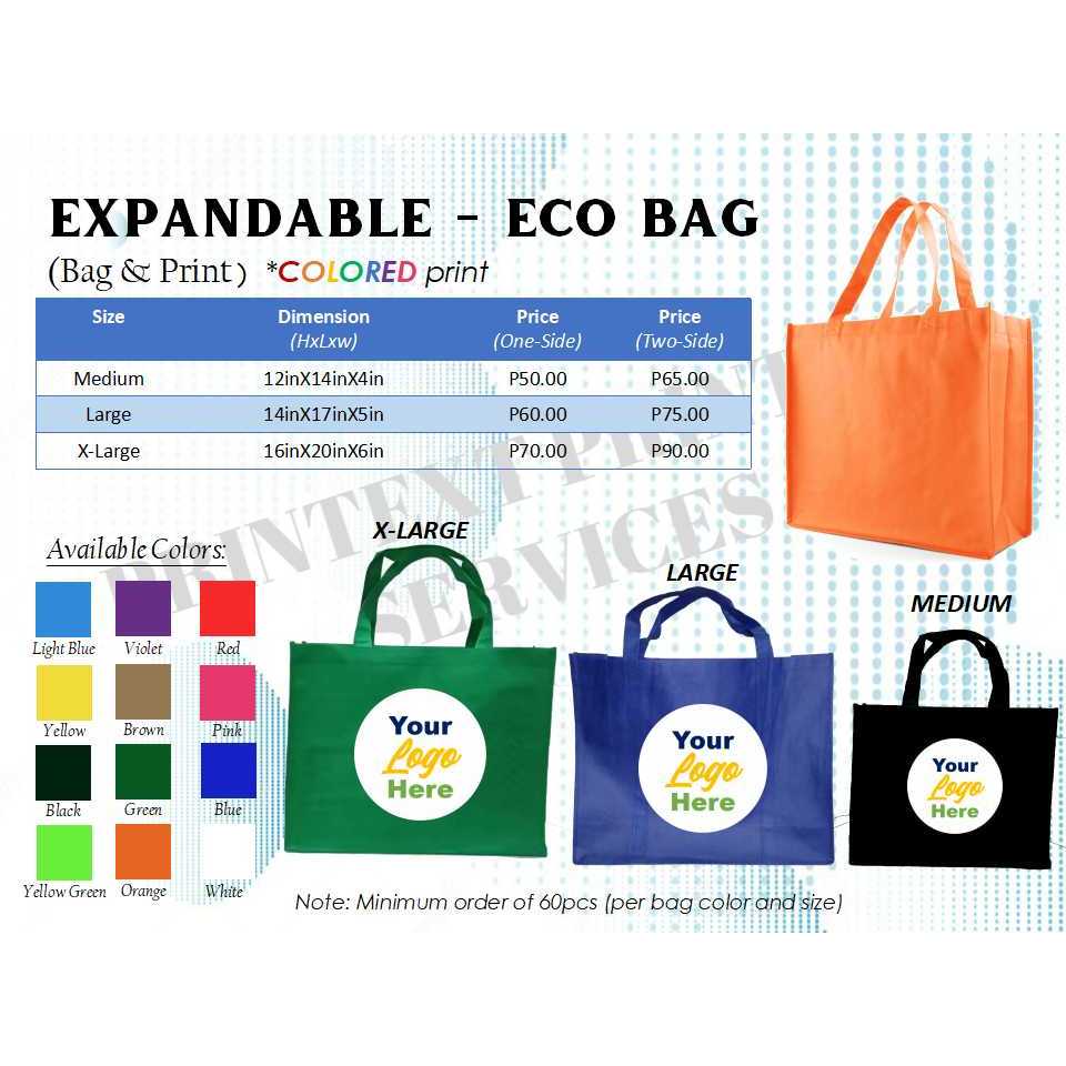 Shopee eco bag sale