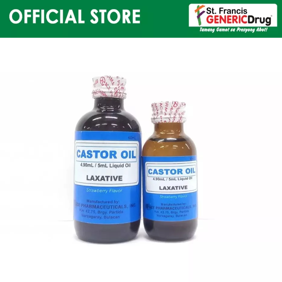 Ace Pharmaceutical Castor Oil (Laxative) Shopee Philippines