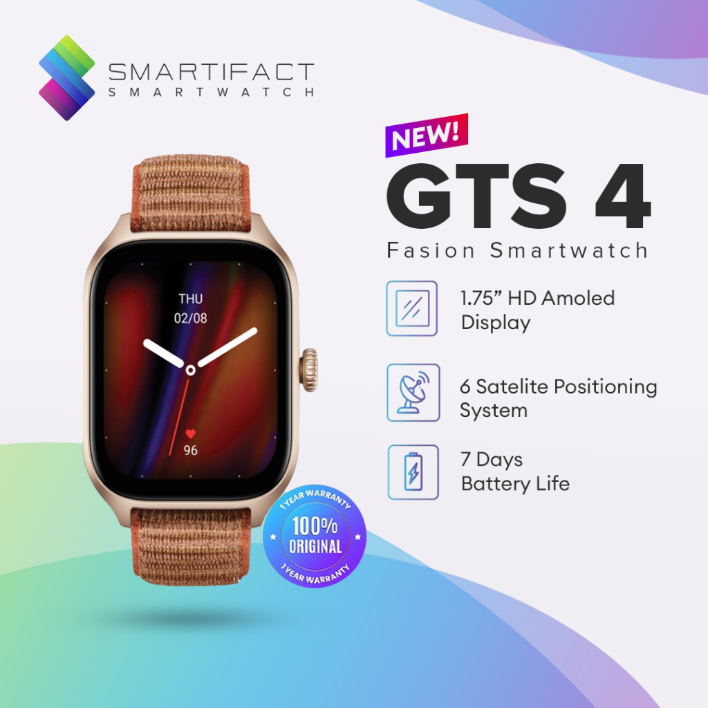 New Arrival Amazfit GTS 4 Fashion Smart watch 150 Sports Modes Smart Fitness Frontrunner Shopee Philippines