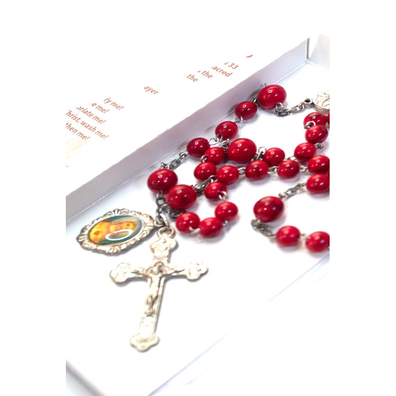 ROSARY WITH THE CHAPLET OF THE SACRED HEART OF JESUS | Shopee Philippines