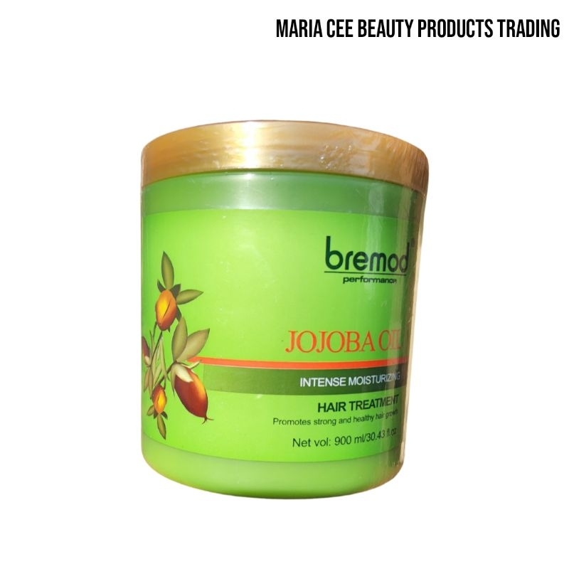 Bremod Jojoba Oil Intense Moisturizing Hair Treatment 900ml Shopee