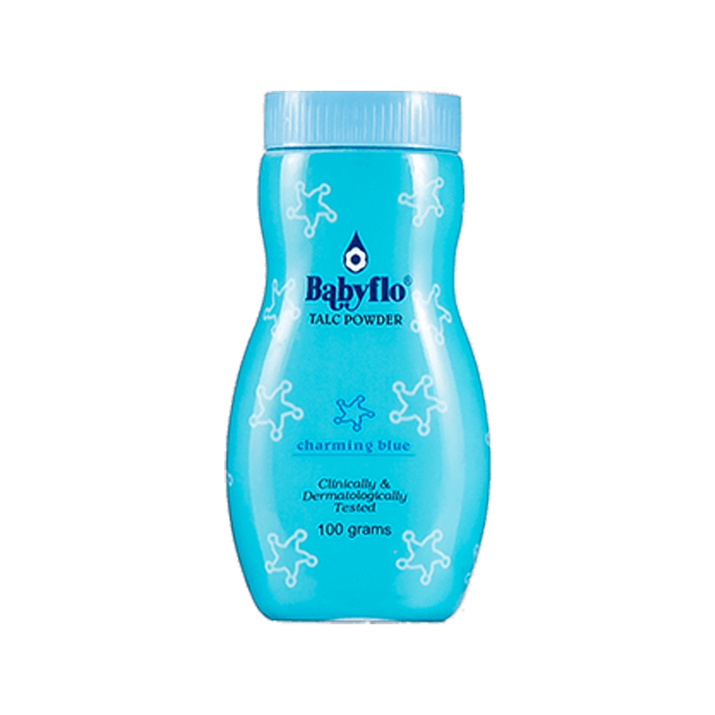 Babyflo Baby Powder Charming Blue 100g | Shopee Philippines