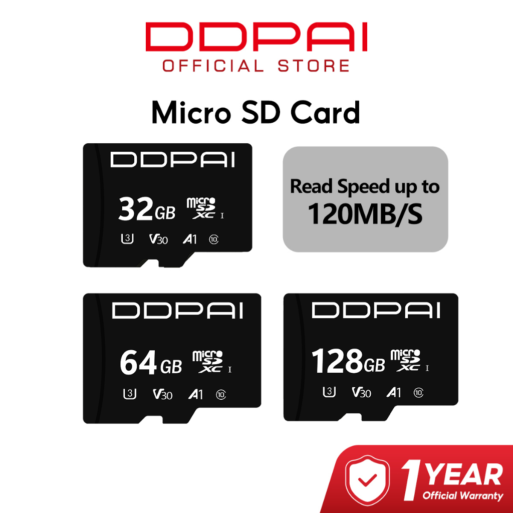 DDPAI Dash Cam Micro Memroy Card For Z40 GPS N3 SD 32g 64g 128g