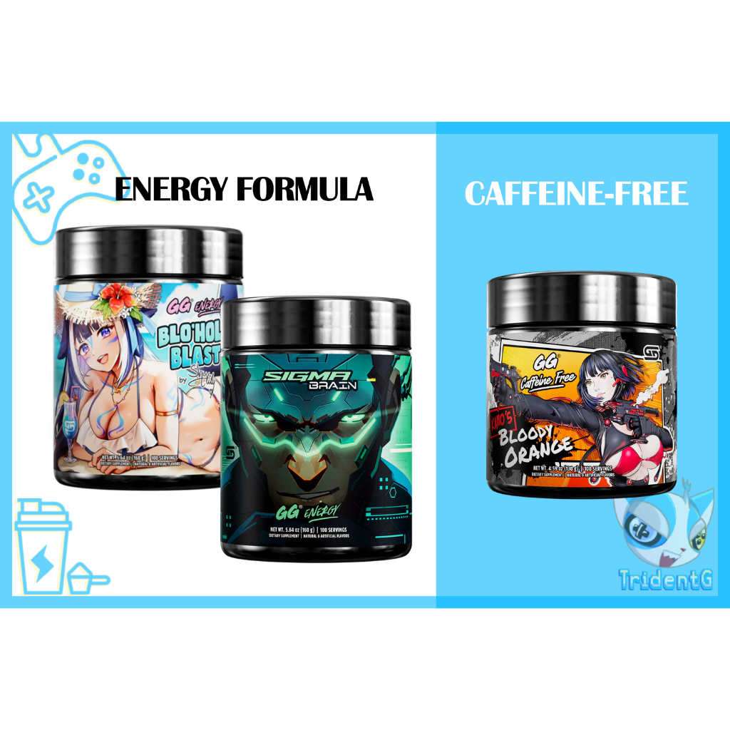 Gamer Supps GG Energy Formula tub (100 servings) GamerSupps GG gaming