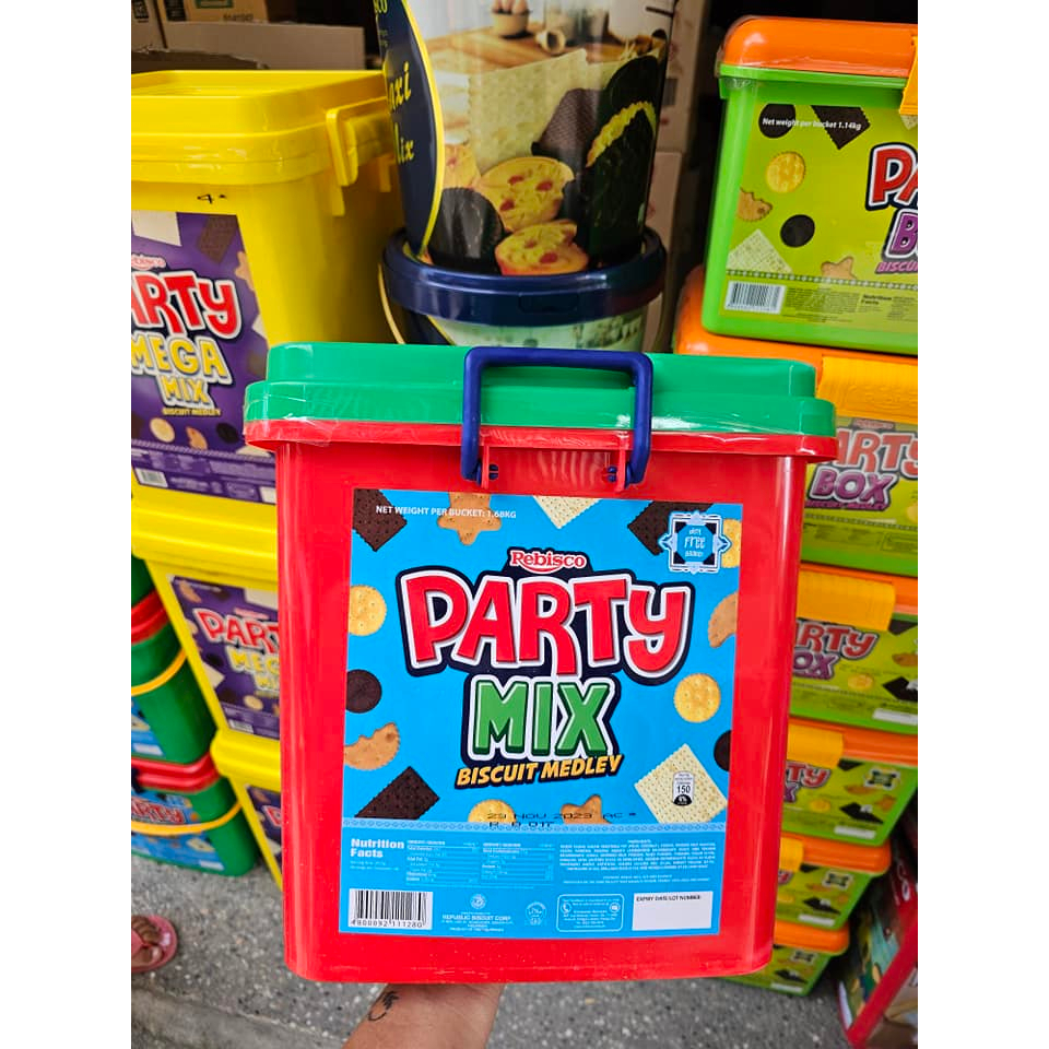 REBISCO PARTY MIX BISCUITS 1.68KG Shopee Philippines