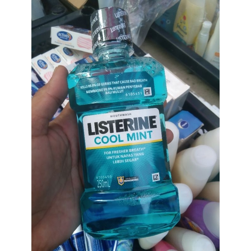 Listerine Coolmint Mouthwash 250ml Shopee Philippines