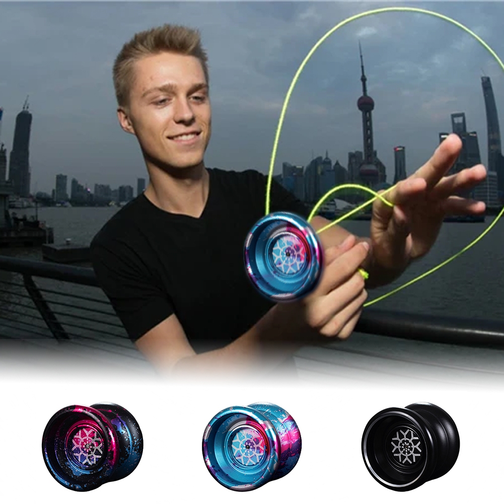 Snow Magic Metal YoYo Game Edition Yoyo Ball Aluminum Alloy Animation